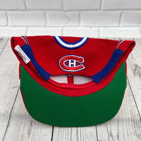 Vintage‎ Montreal Canadiens NHL Jersey Twins Enterprise Hat Snapback Cap New Men - Picture 5 of 7